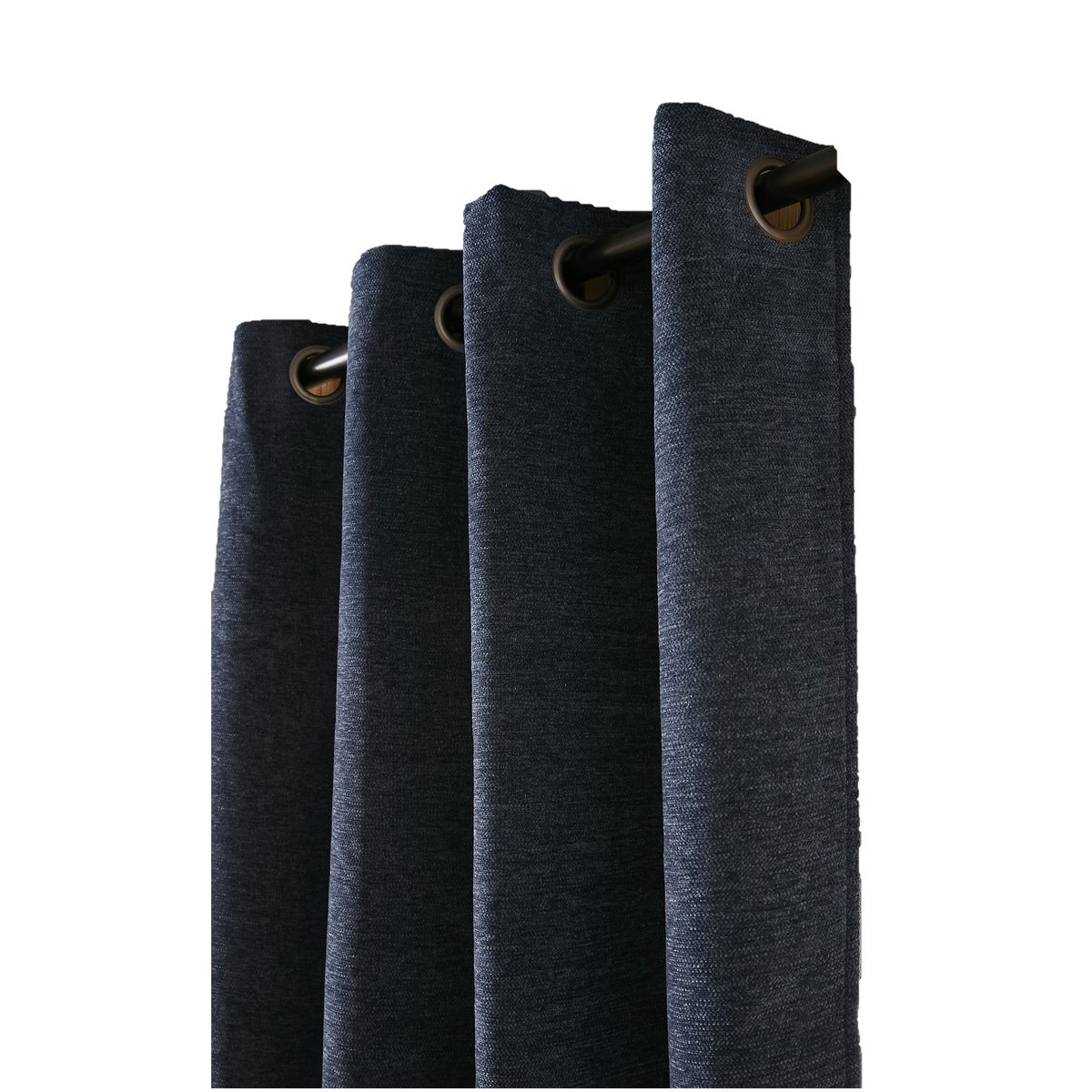 Rideau occultant thermique Bjorn bleu marine, EDEN