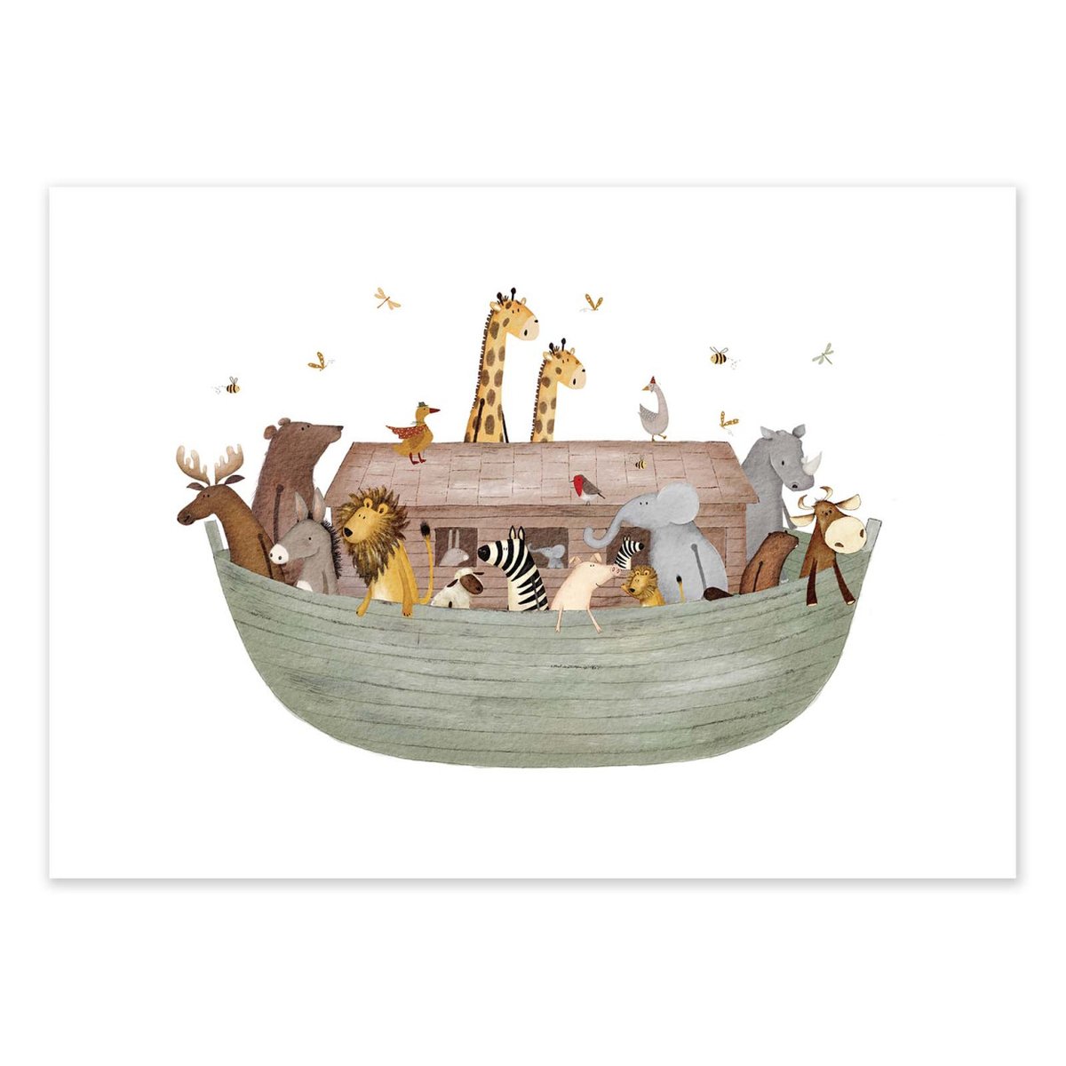 Affiche d'art - Noah's Ark - Urchin Bay couleur unique, WALL EDITIONS