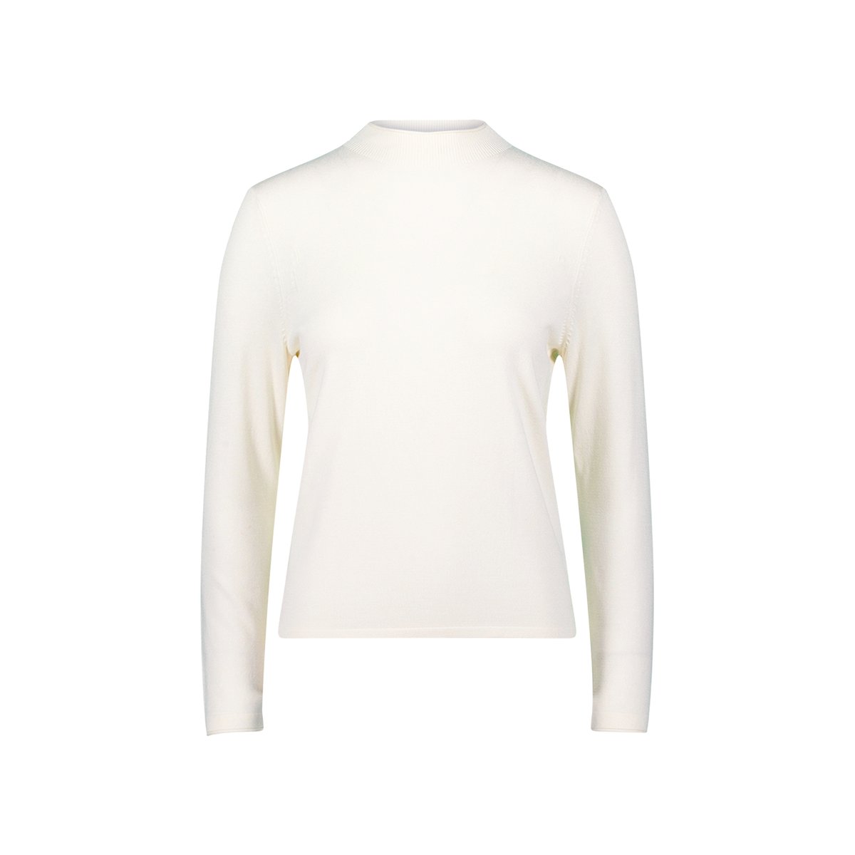 Pull-over en fine maille à col montant eggnog, ZERO