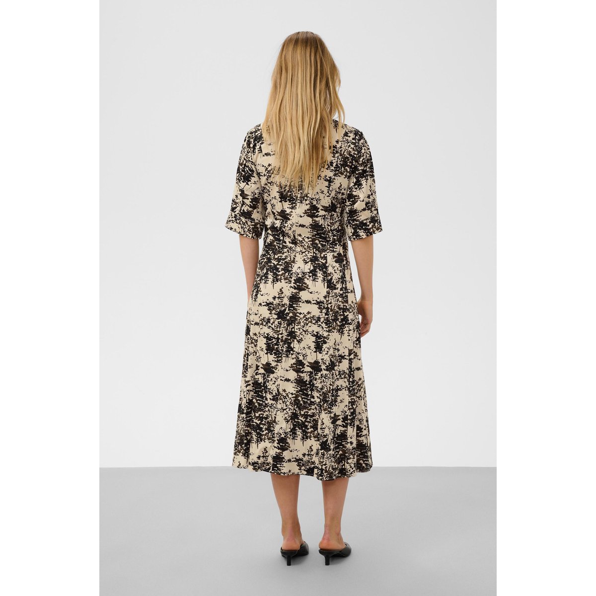 Robe beige oatmeal forest, SOAKED IN LUXURY