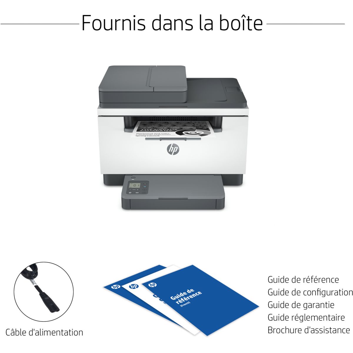 Imprimante multifonction Laserjet M234sdw couleur unique, HP