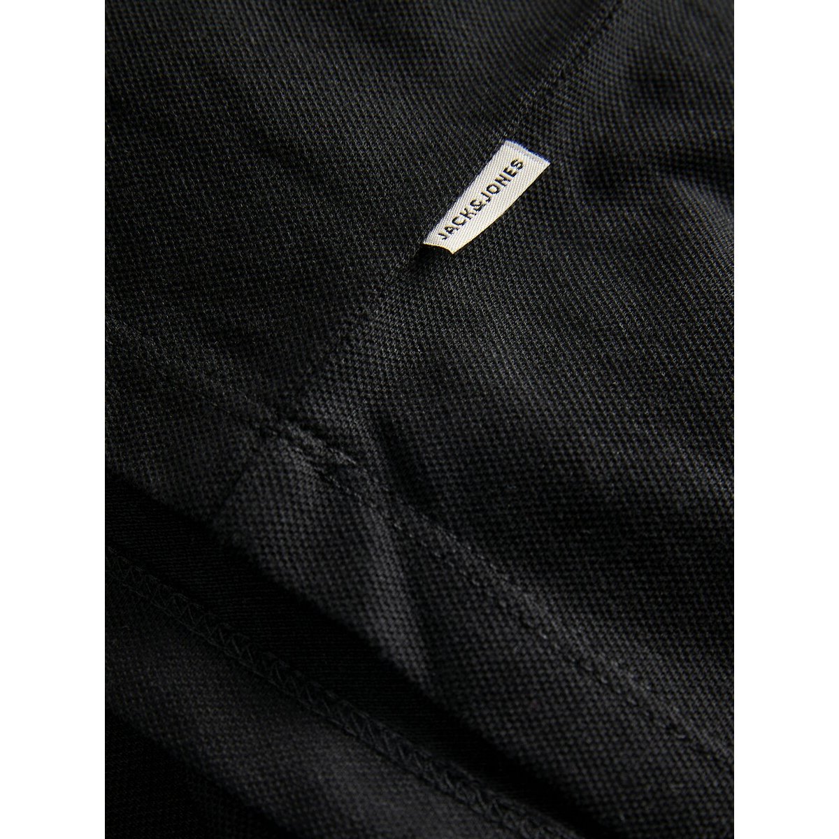 Polo manches longues, KANE noir, JACK & JONES