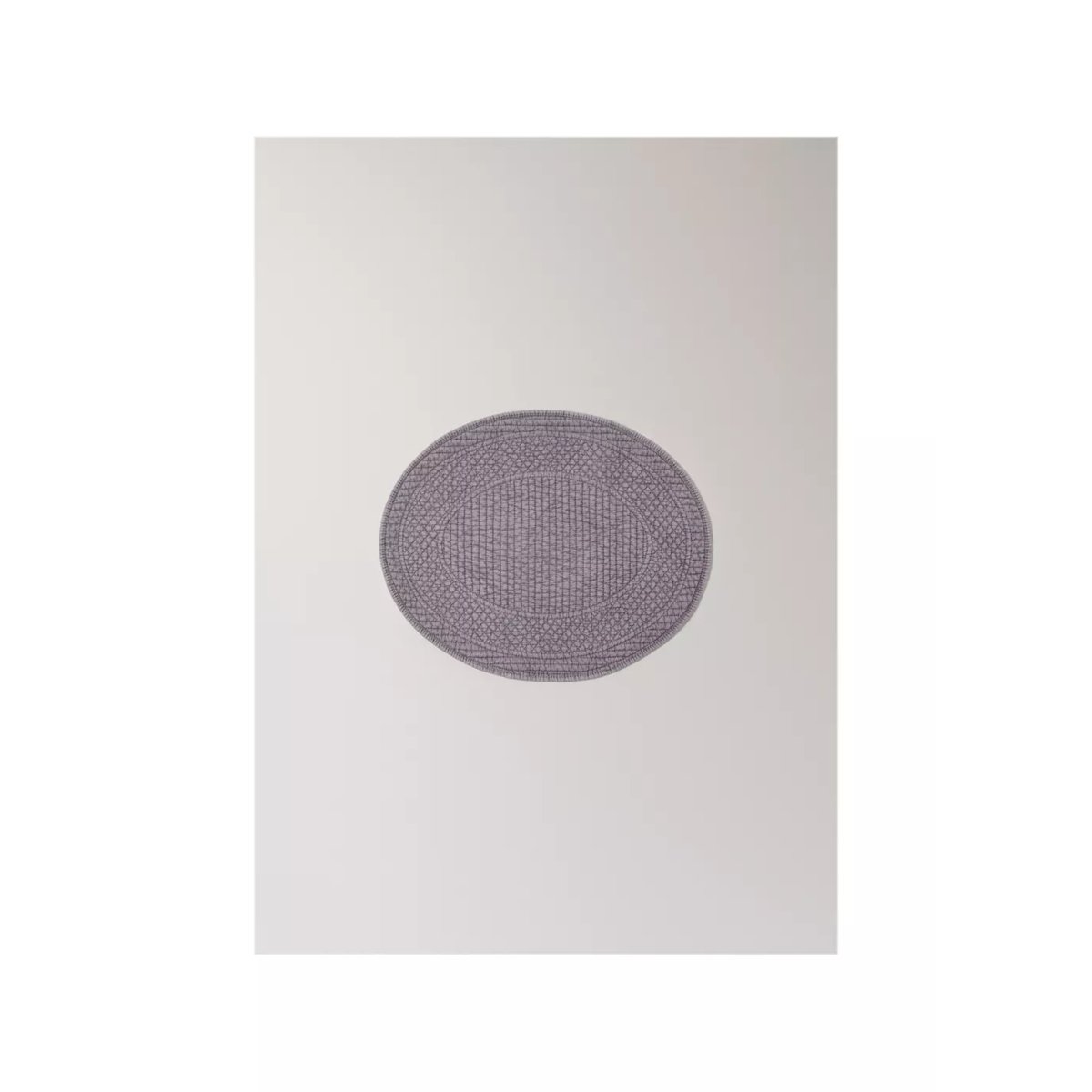 Set de table ovale matelassé lilas, MANGO HOME