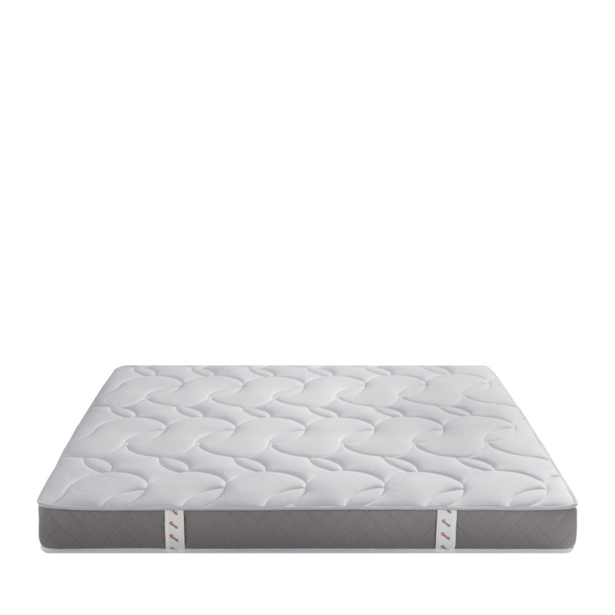 Matelas à ressorts, accueil équilibré- MUSE 3 blanc, EPEDA