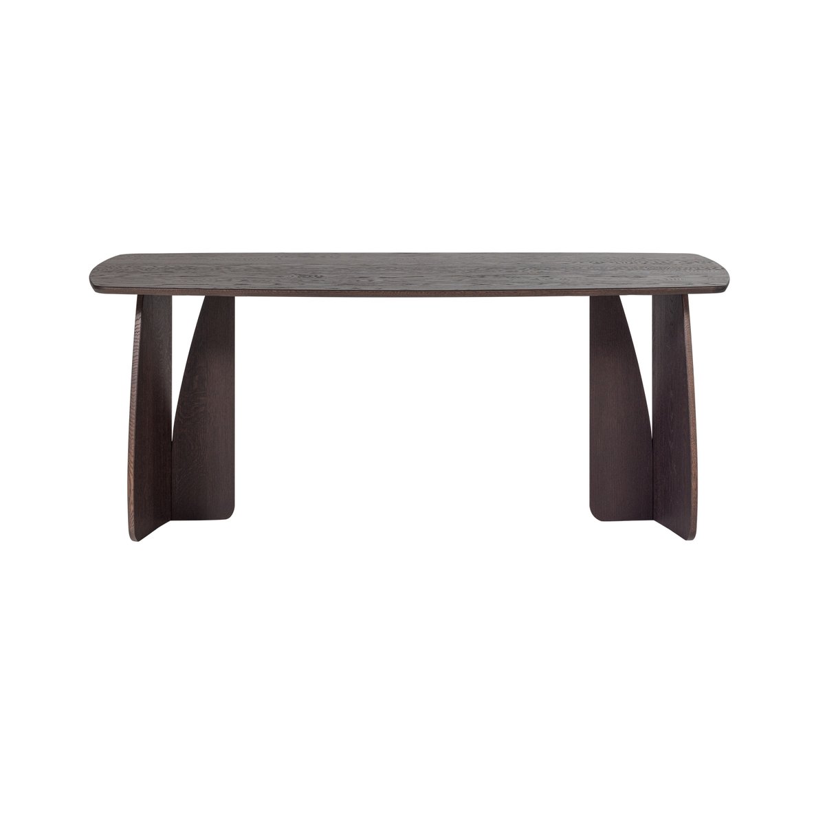 Table à manger en bois de chêne VEERE marron, WOOOD