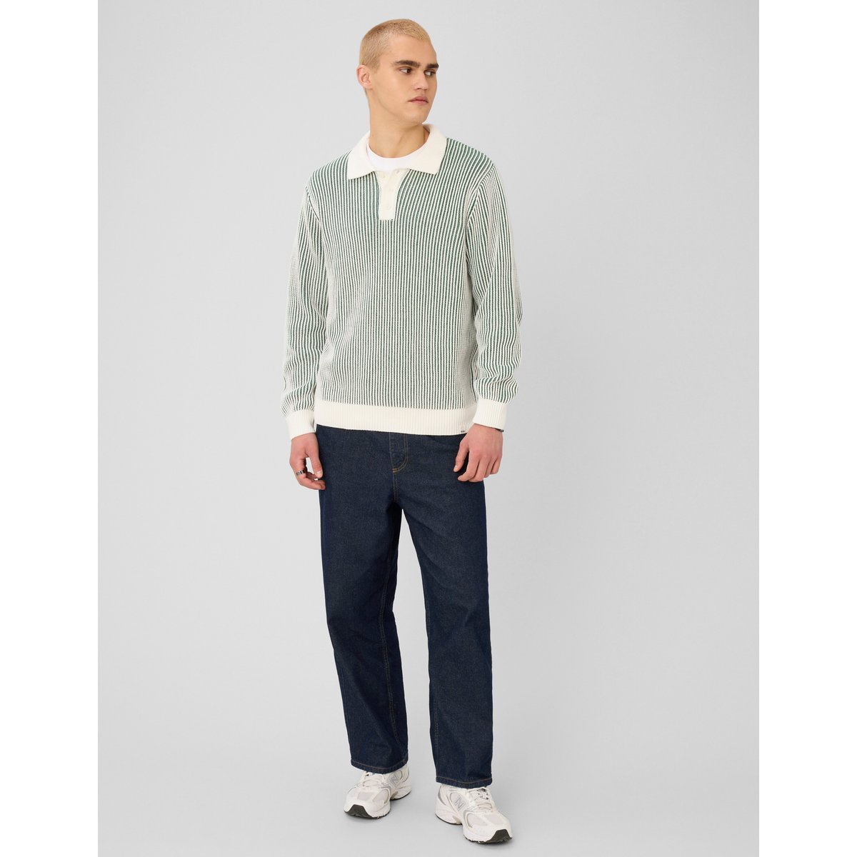 Pull bicolore multicolore, BZB