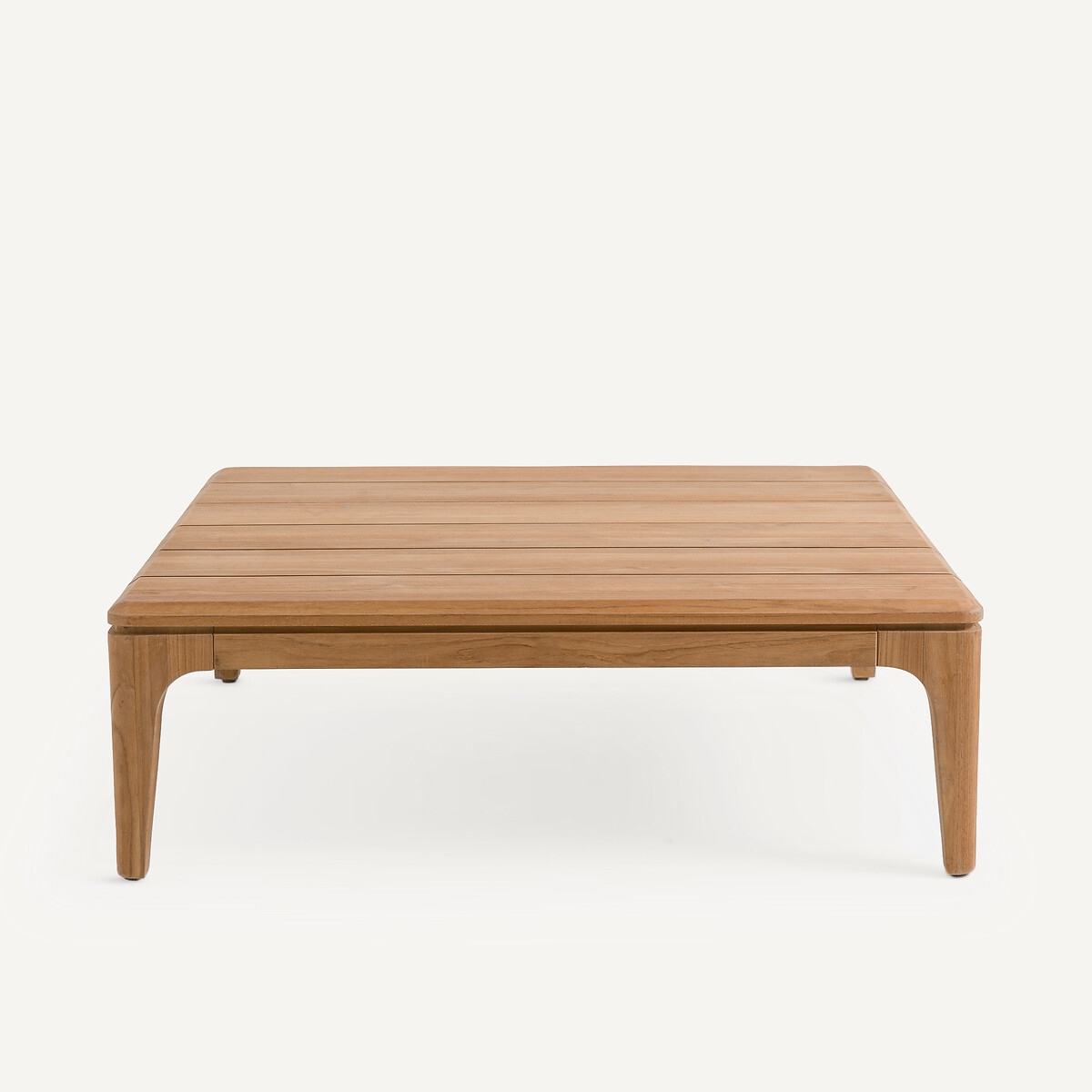 Table basse de jardin carrée en teck, Cordano sable, AM.PM