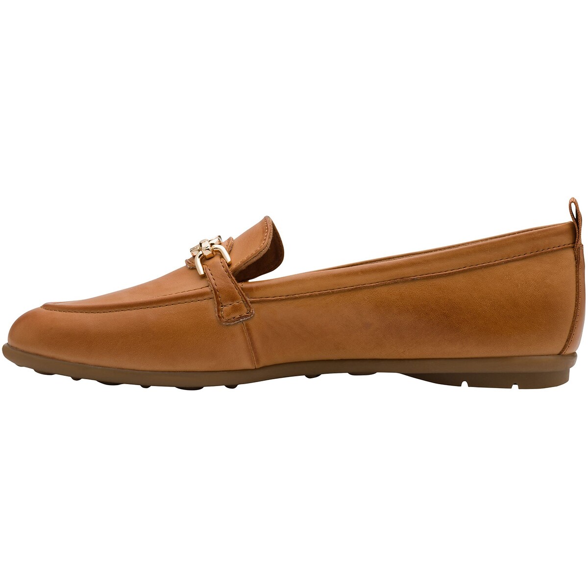 Mocassins en cuir cognac, TAMARIS