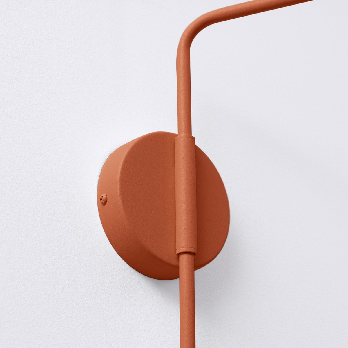 Applique murale Ocre Rouge E14 1 Nox ocre rouge, EDEN