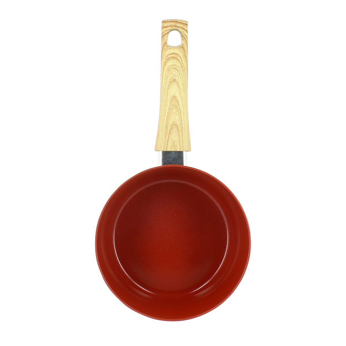 Casserole 20cm en aluminium recyclé, COLORAMA brique, MENASTYL