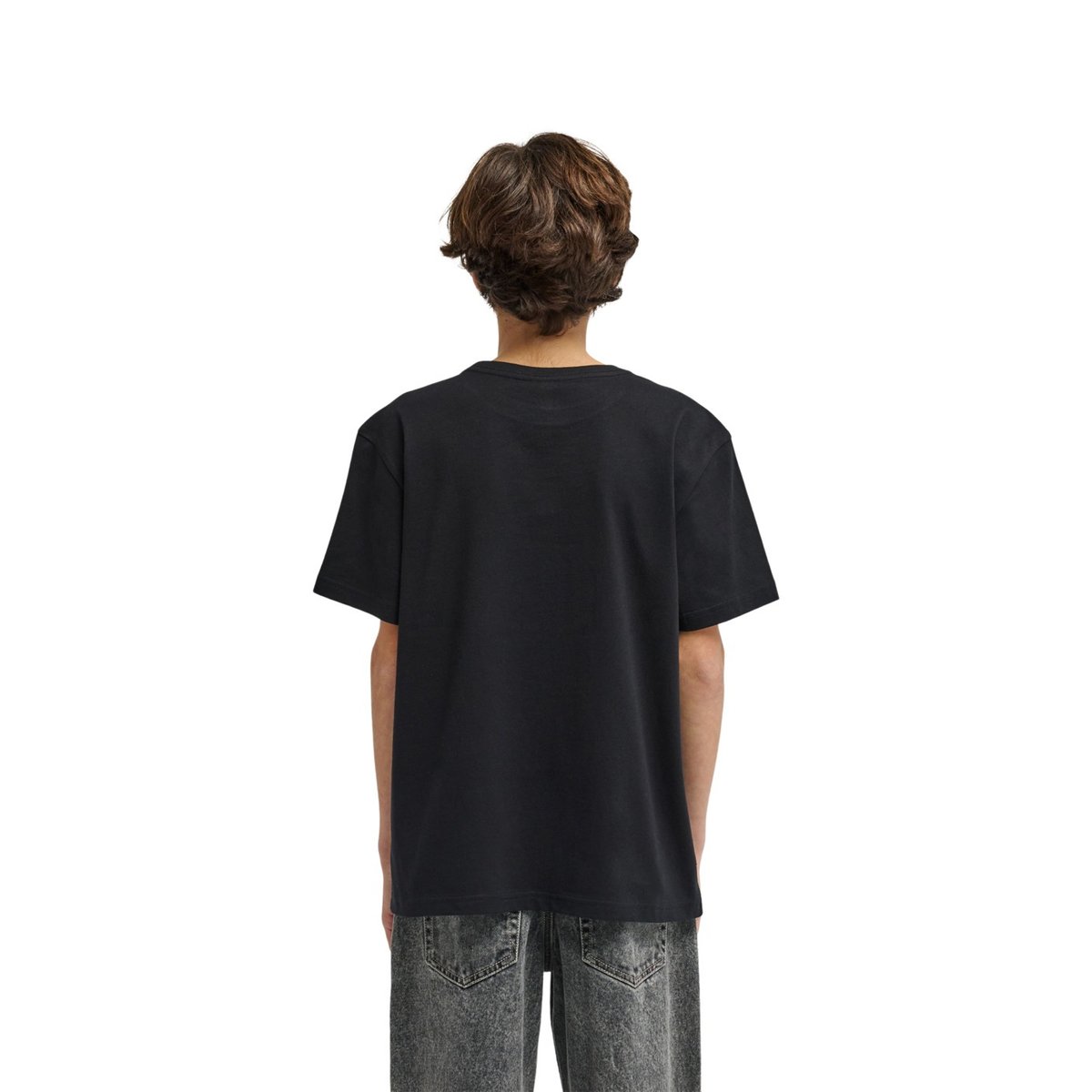 T-Shirt manches courtes SQUARE LOGO noir flint black, ELEMENT