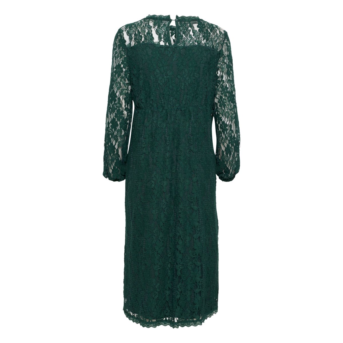 Jersey dress vert sea moss, CREAM