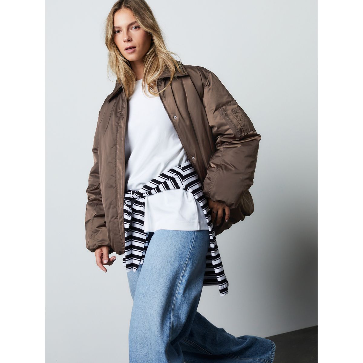 Blouson imperméable marron chocolat, NEXT