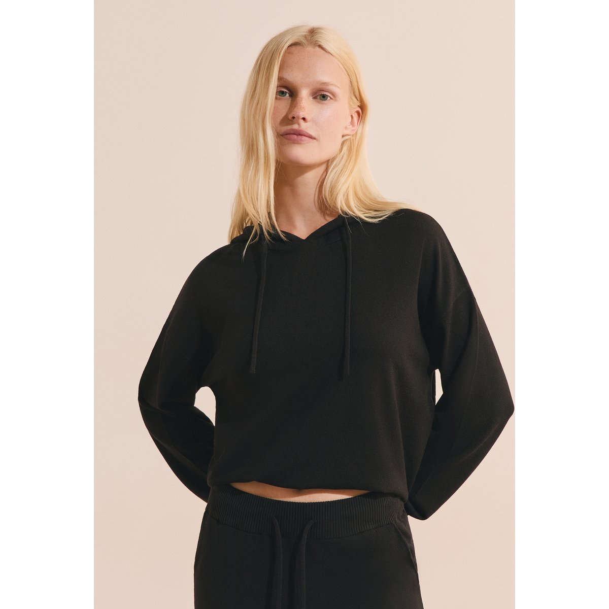 Sweatshirt de pyjama BELYS noir, ETAM