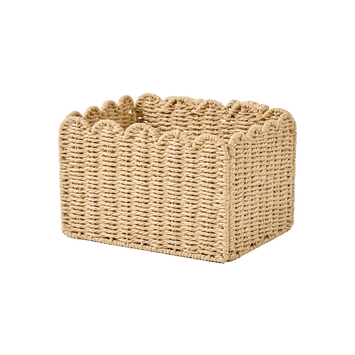 Panier de rangement pour table à langer FESTON beige, VERTBAUDET