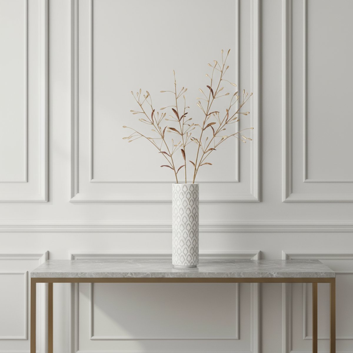 Branche fantaisie artificielle H73 doré, SIA DECO