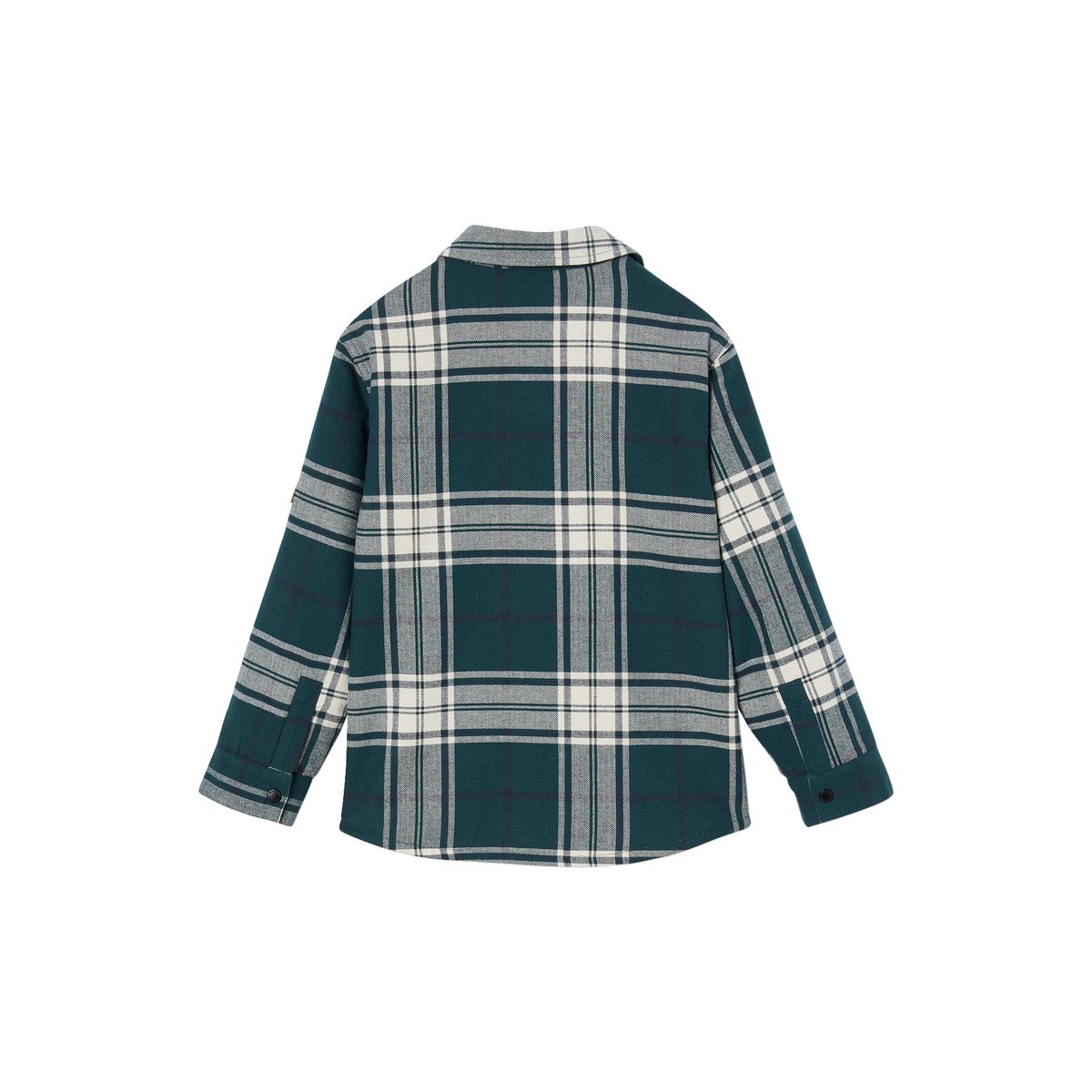 Chemise en coton STRANGER FOREST carreaux vert, VERTBAUDET