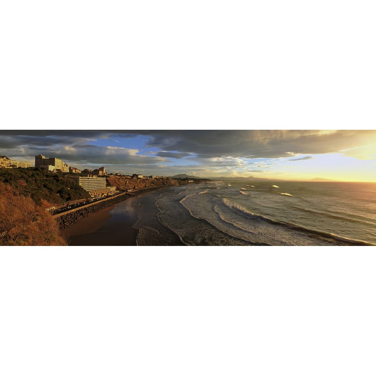 Tableau Mural Soleil Basques PLAGE tableaux sur toile-jaune, CEANOTHE