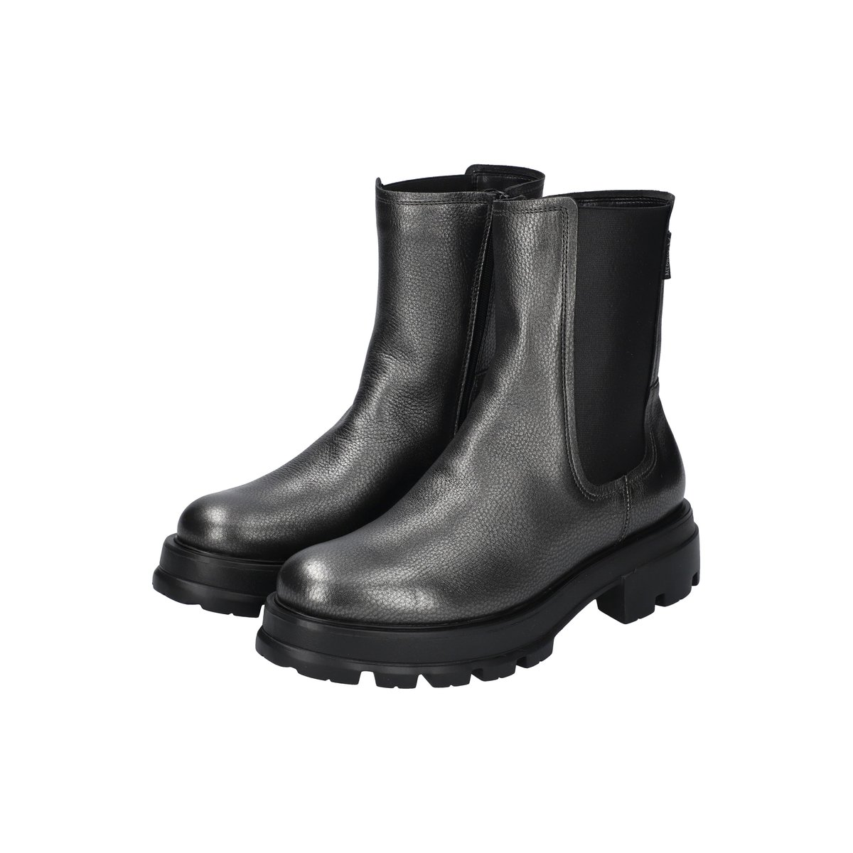 Bottines en cuir TALIANA gris carbone 5140, MEPHISTO