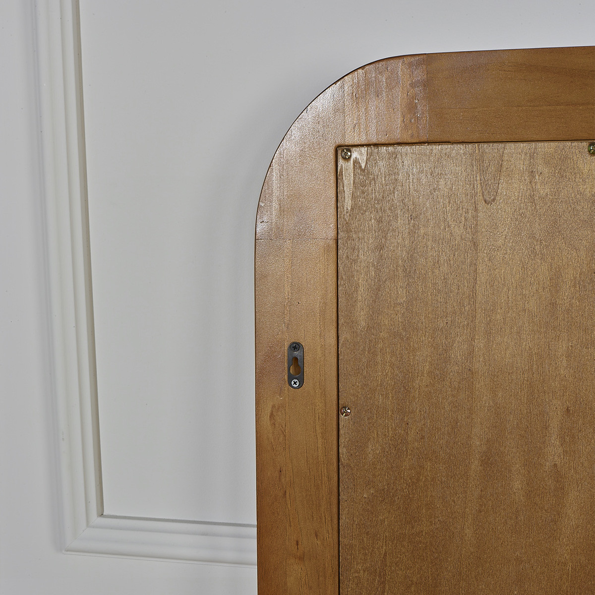Miroir 177 x 117 style classique, cadre en pin AMANDINE or, ROBIN DES BOIS