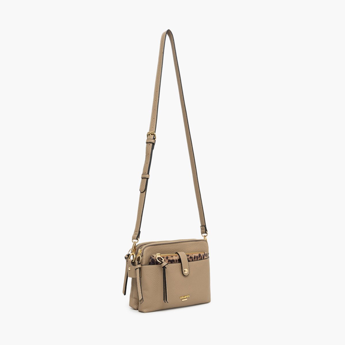 Sac multi poches Tim doré,taupe, LOLLIPOPS
