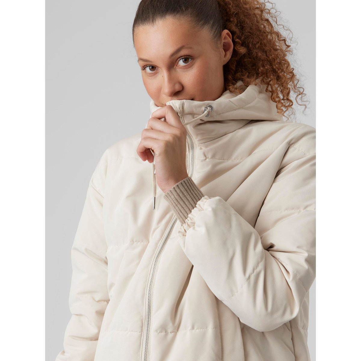 Doudoune oatmeal, VERO MODA