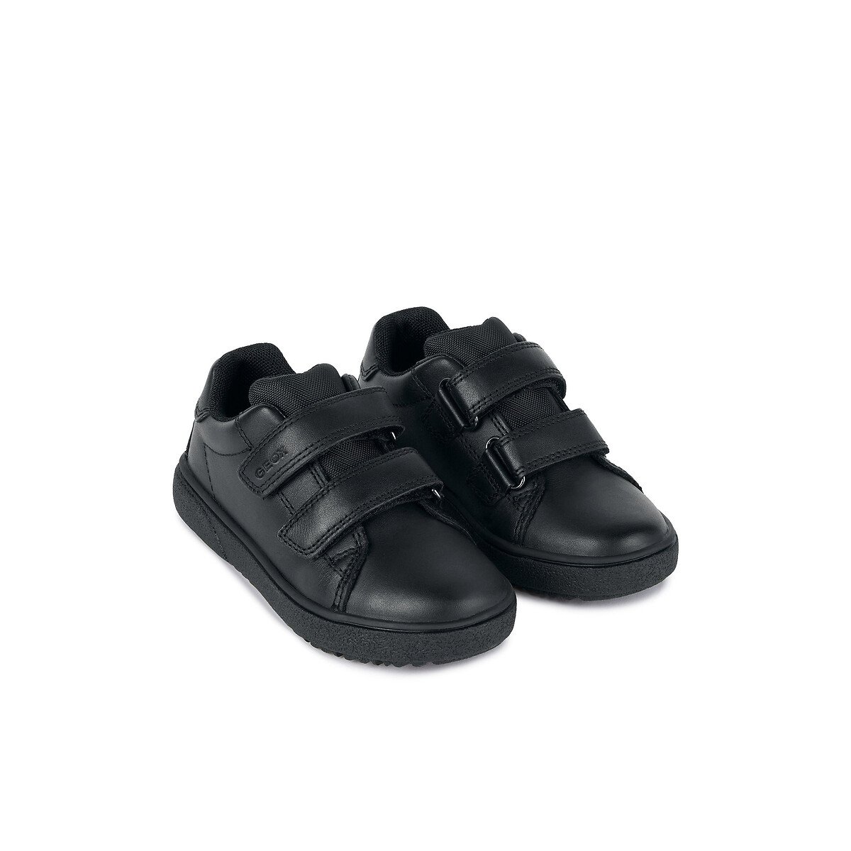Zapatillas transpirables con velcro, THELEVEN negro, GEOX