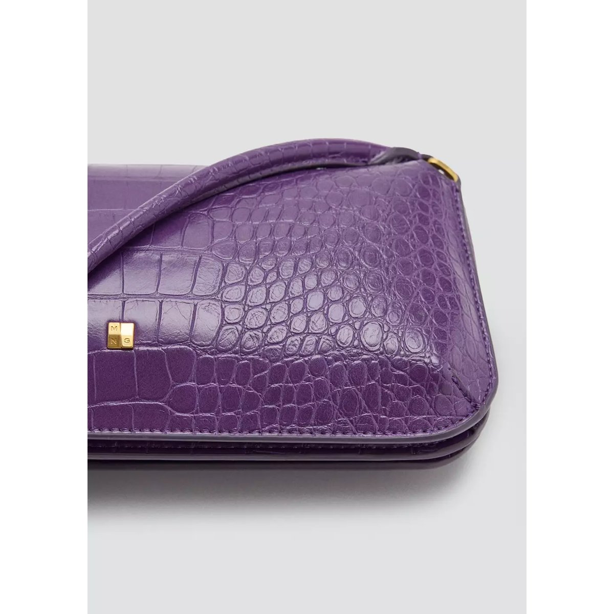 SHOULDER BAG HABANA violet, MANGO