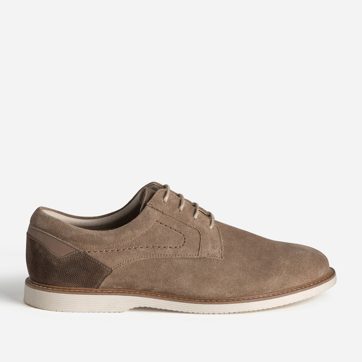 Derby en cuir FILIPE taupe, ERAM