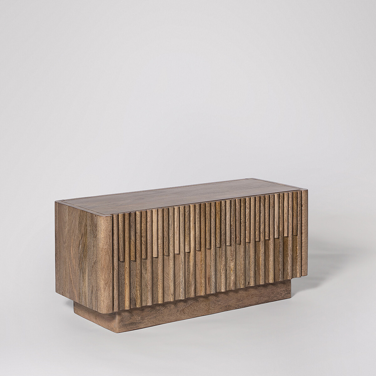 Hampstead Mango Wood 1 Door Media Unit light wood, SWOON