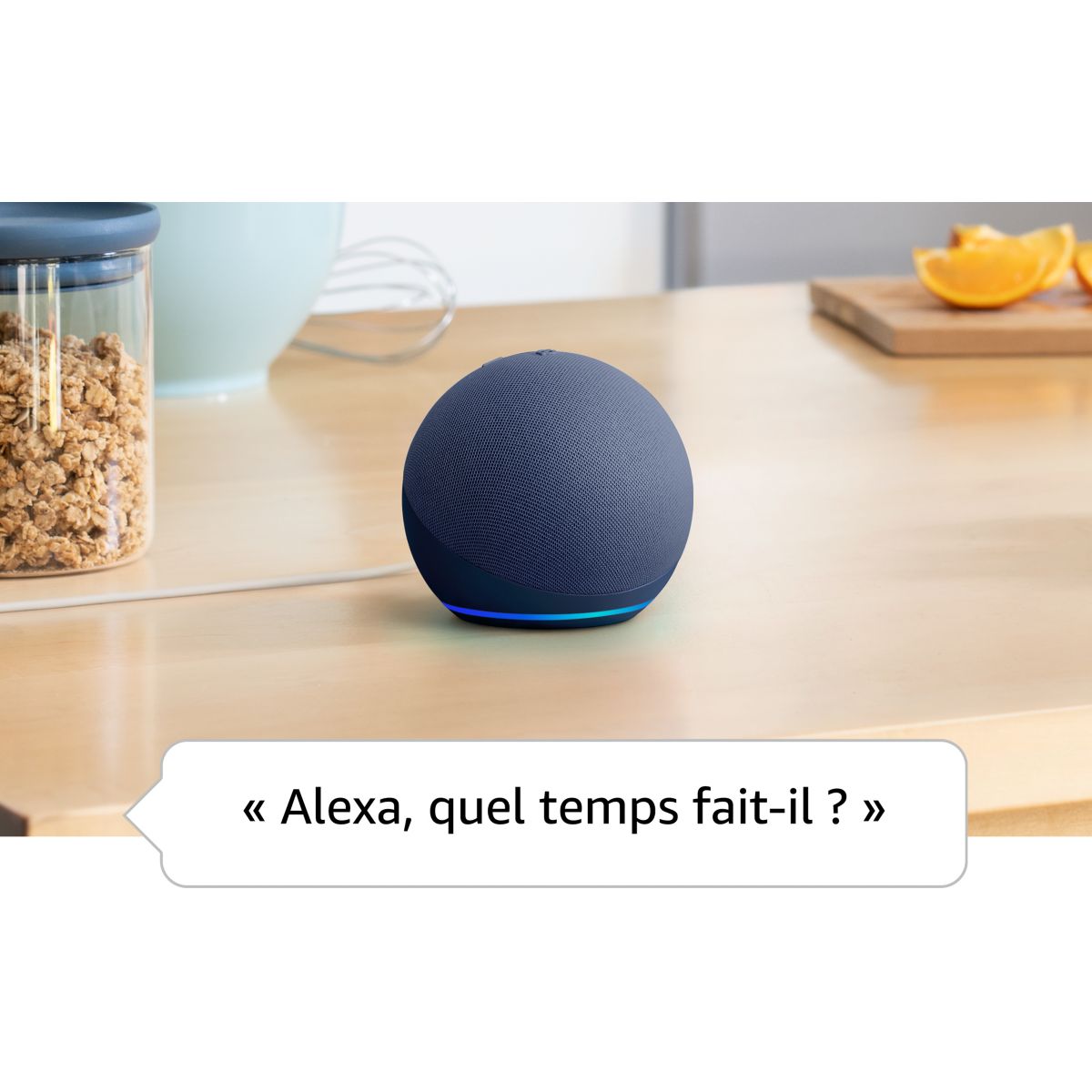Assistant vocal Echo Dot 5 Blanc blanc, AMAZON