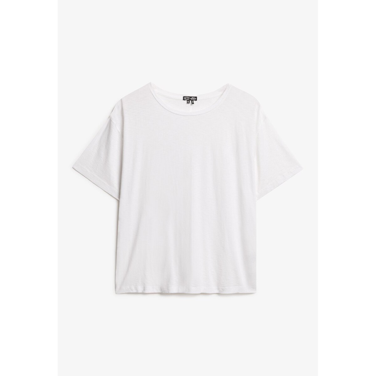 T-shirt à épaules tombantes Studios blanc, SUPERDRY
