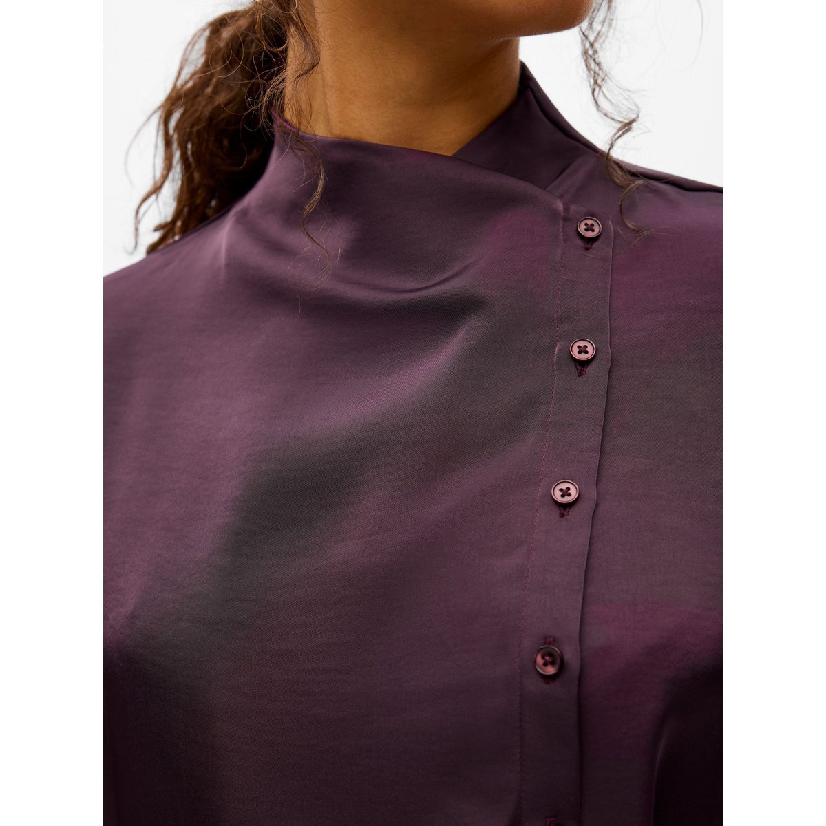 Blouse violet - plum perfect1, OBJECT