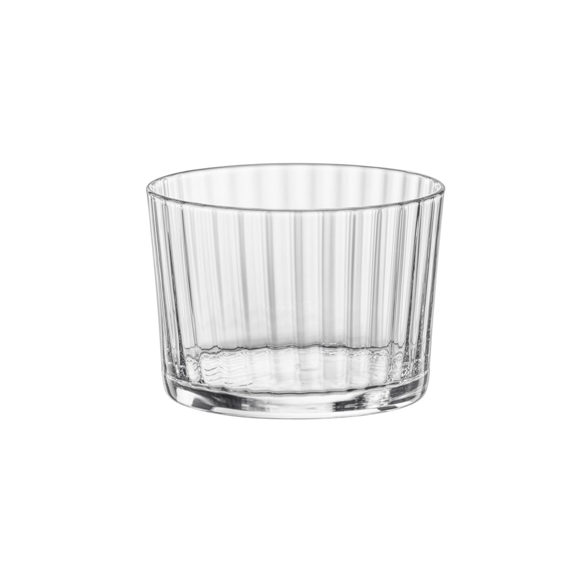 Verre bodega à côtes 21,5 cl (lot de 6) transparent / cristal, BORMIOLI LUIGI