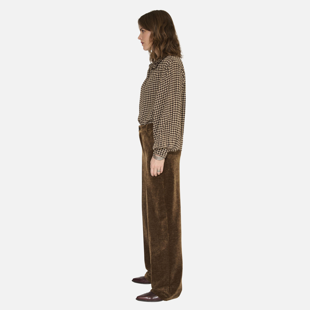 Pantalon PIEL mocha, MKT STUDIO