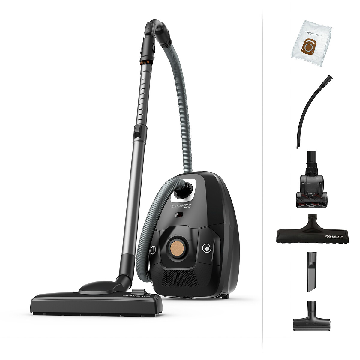 Aspirateur avec sac Green force Effitech Silence R noir, ROWENTA