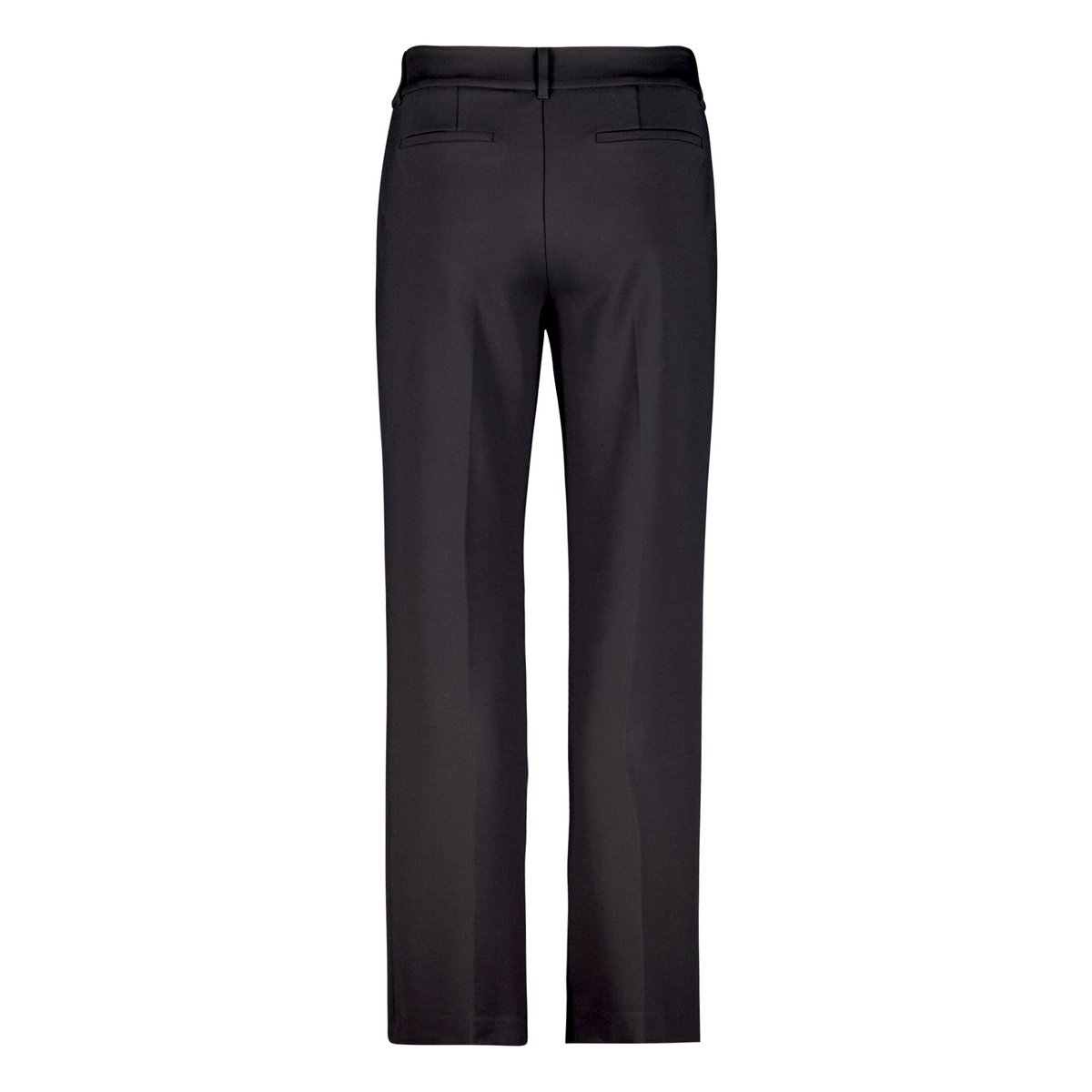 Pantalon stretch à plis repassés noir, BETTY BARCLAY