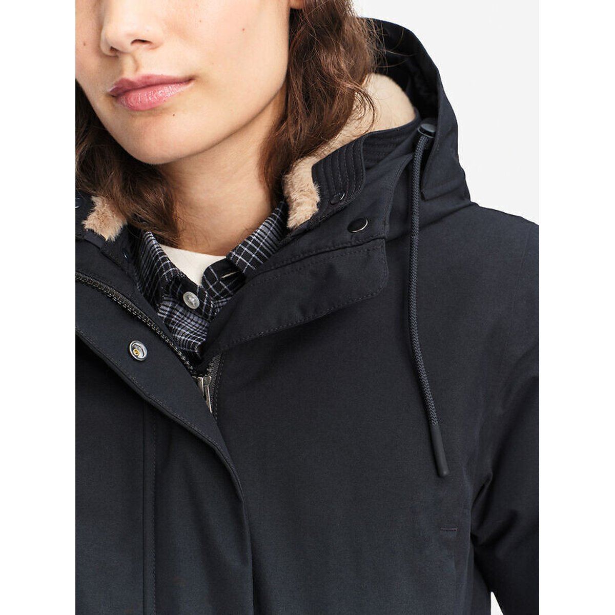 PARKA DUVET AJUSTEE GORE-TEX® noir, AIGLE