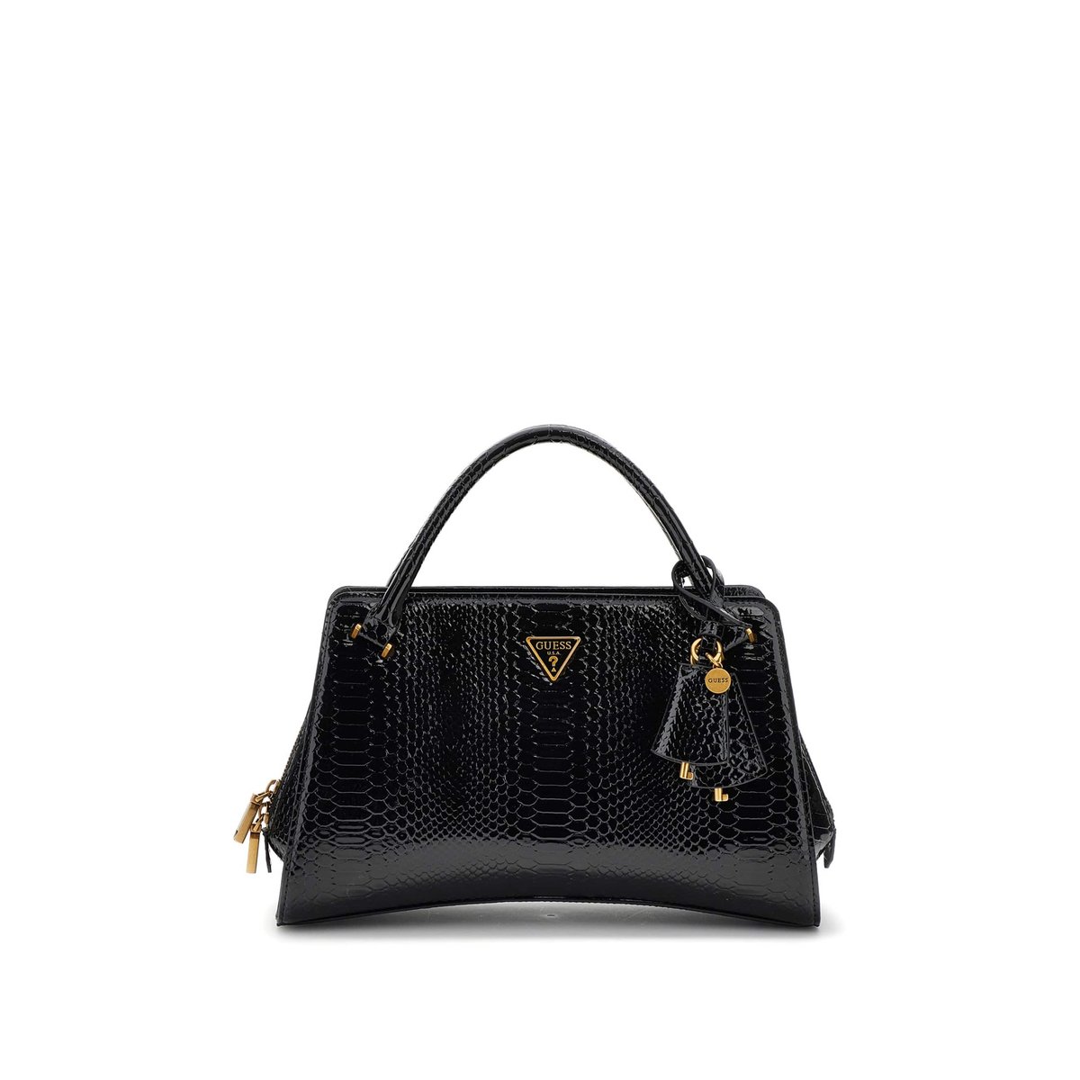 Georgina Sac À Main Imprimé Python noir, GUESS