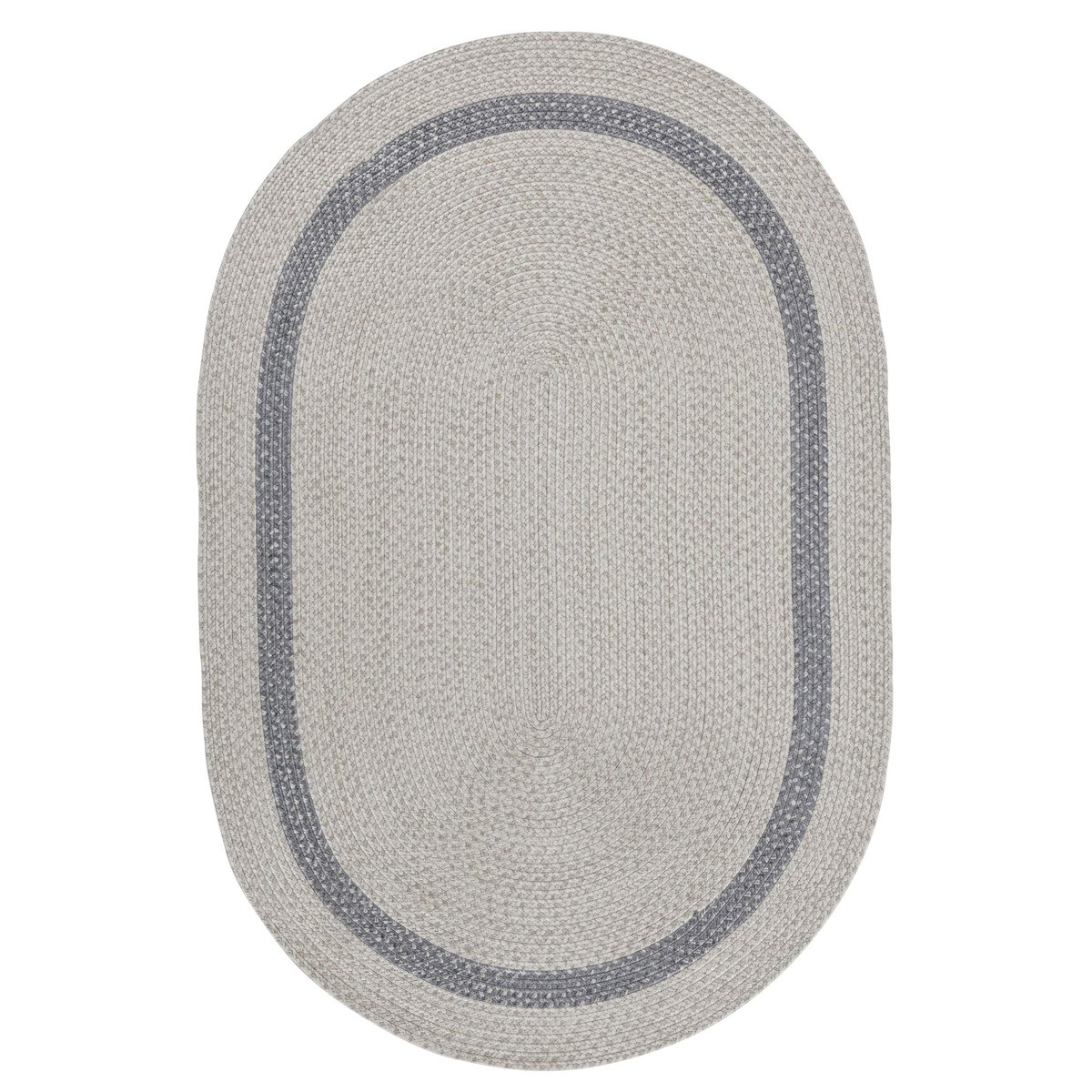 Tapis Salon BENITO - oval 130x190 cm, aussi d'éxterieur crème, GINO FALCONE