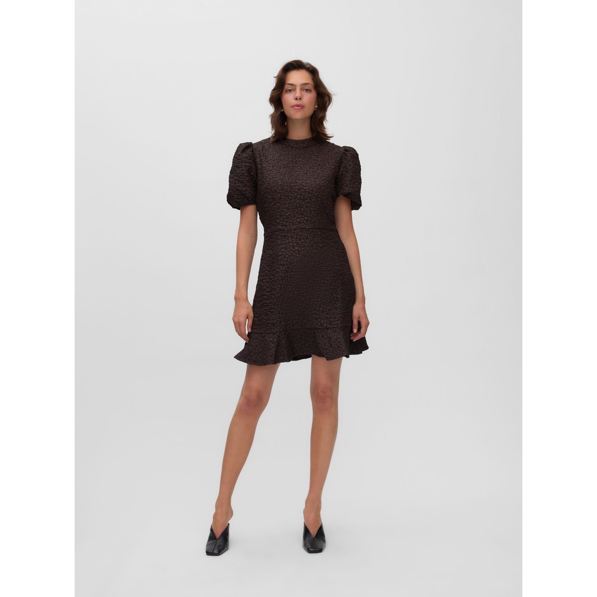 Robe marron - chocolate torte, VERO MODA