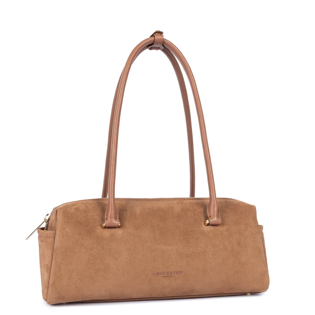 Sac rectangle SUÈDE CUBE camel, LANCASTER