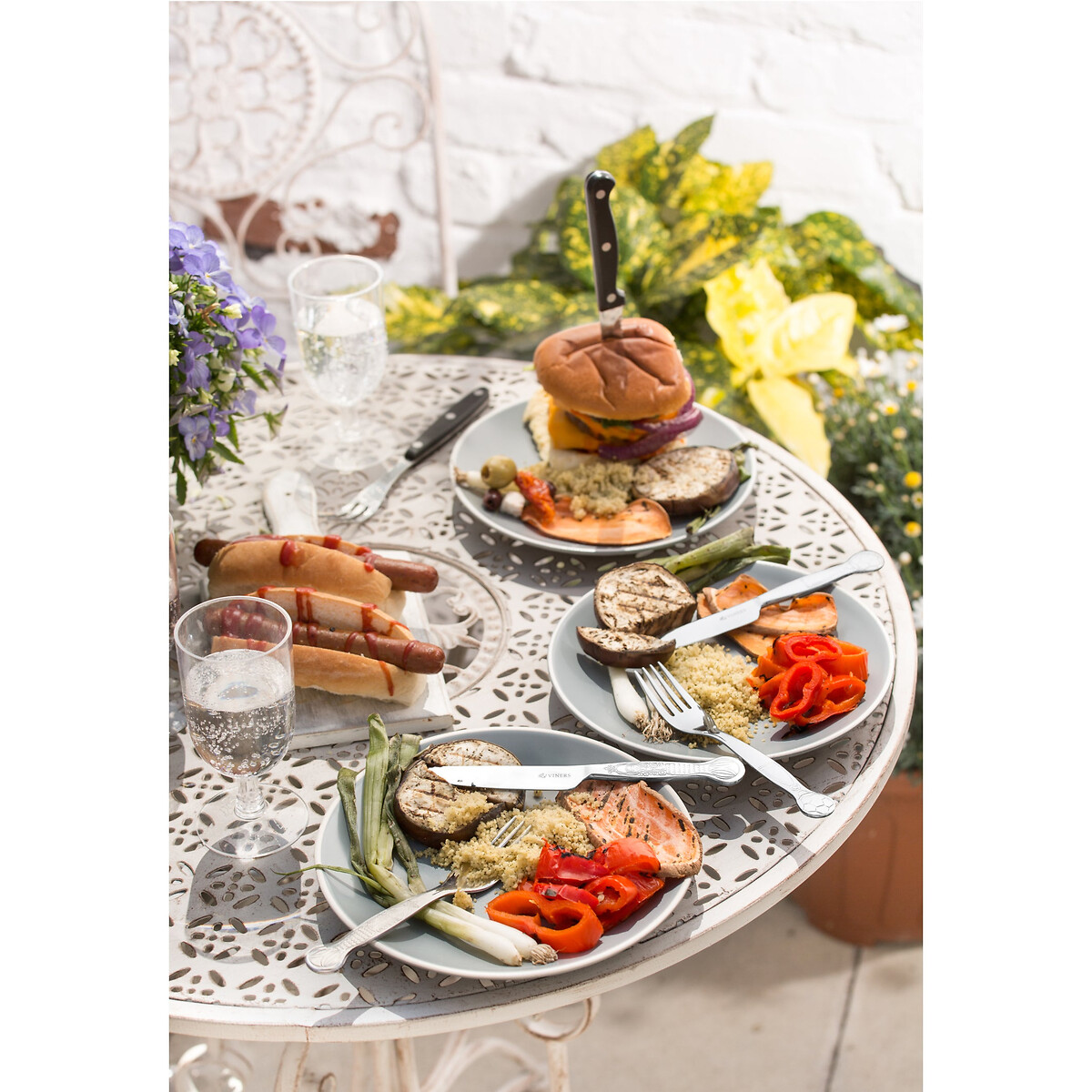 4-Piece Kids Mermazing Stainless Steel Cutlery Set steel, VINERS