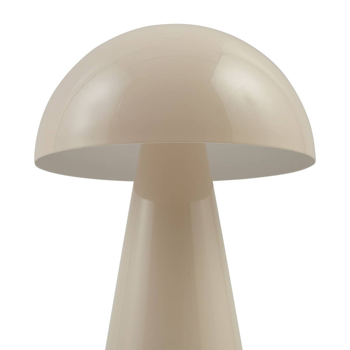 Lampe à poser en métal moderneLED, Nevijo beige, LINDBY