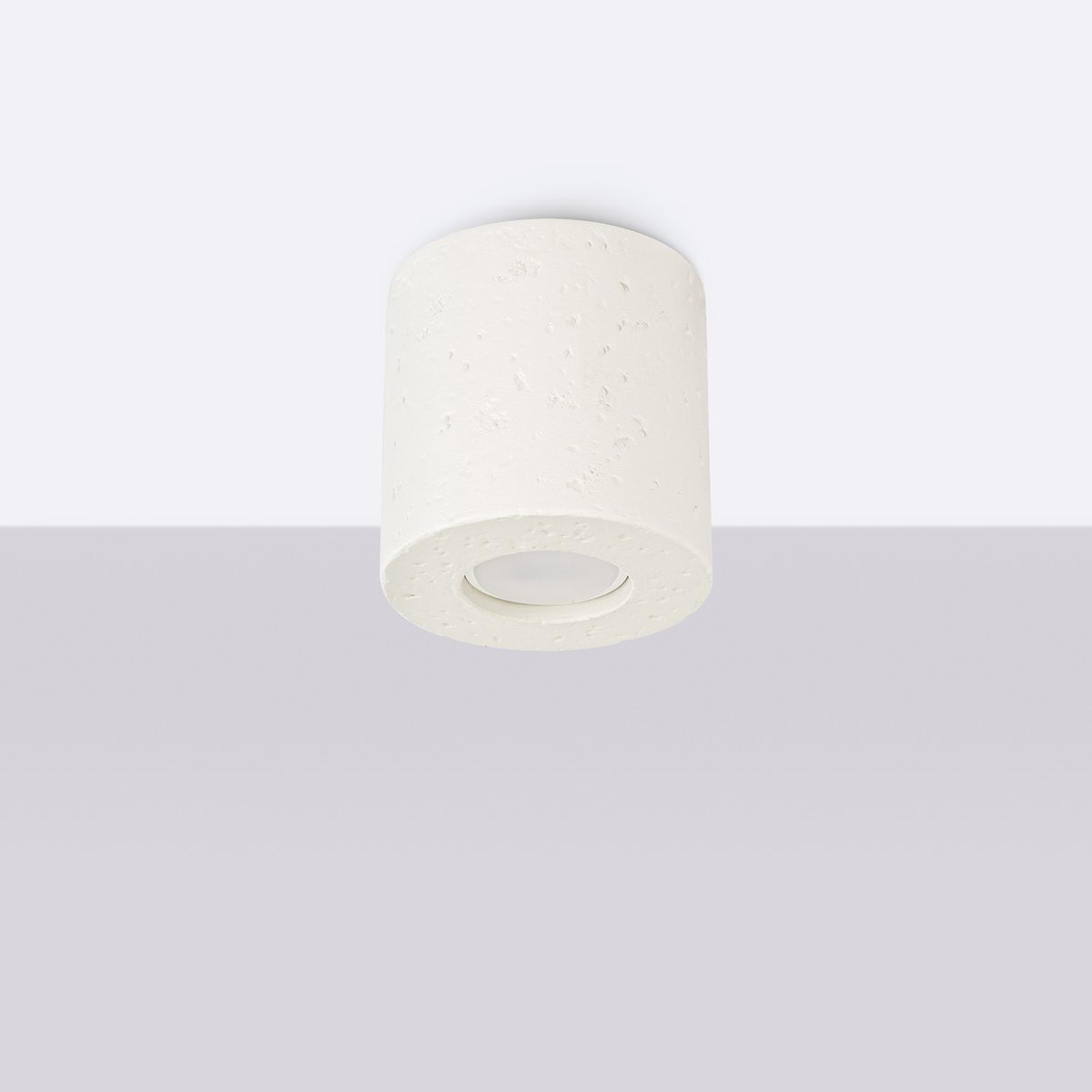 Plafonnier Béton Beige GU10 1 Orbis beige, EDEN