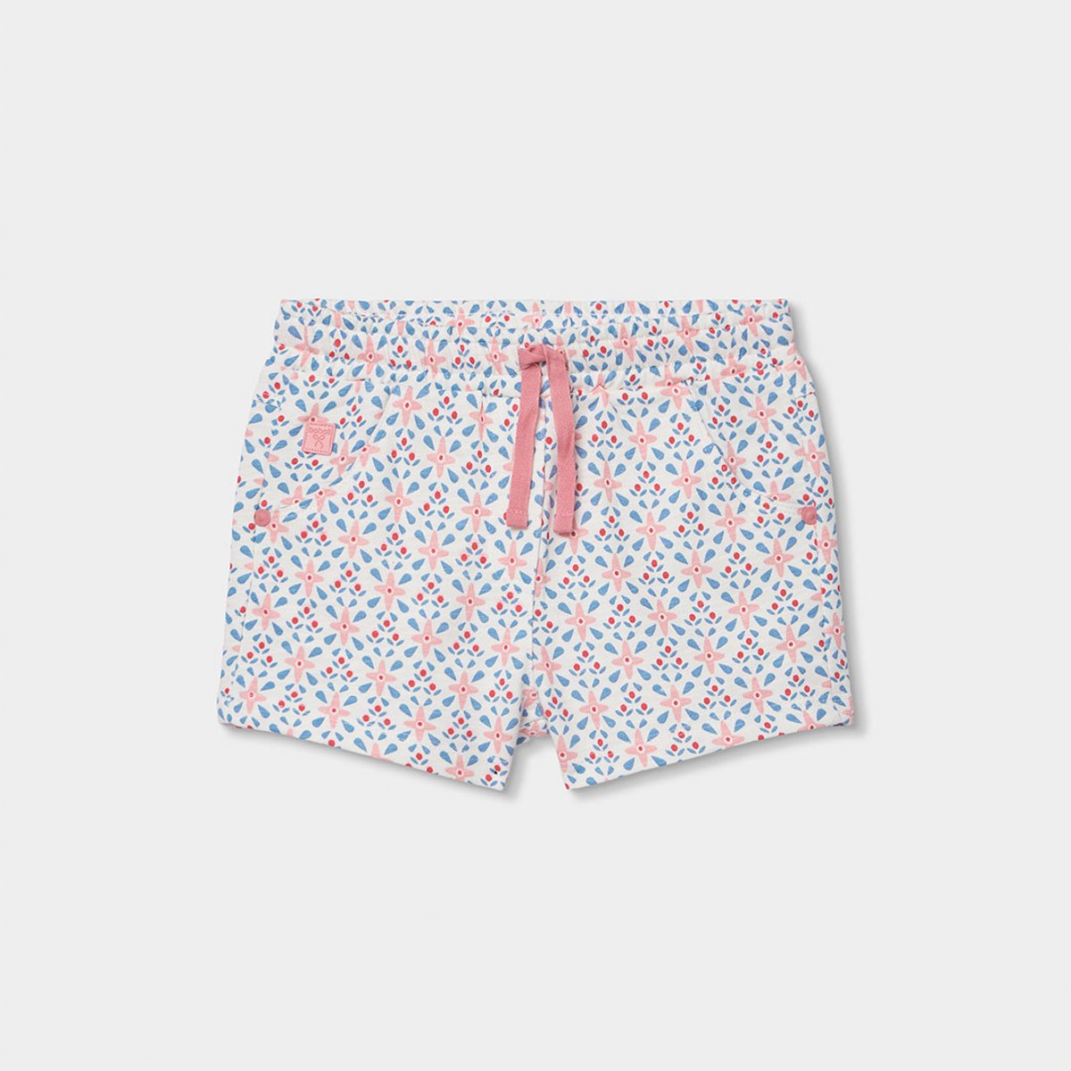 Short garçon molleton imprimé multicolore, BOBOLI
