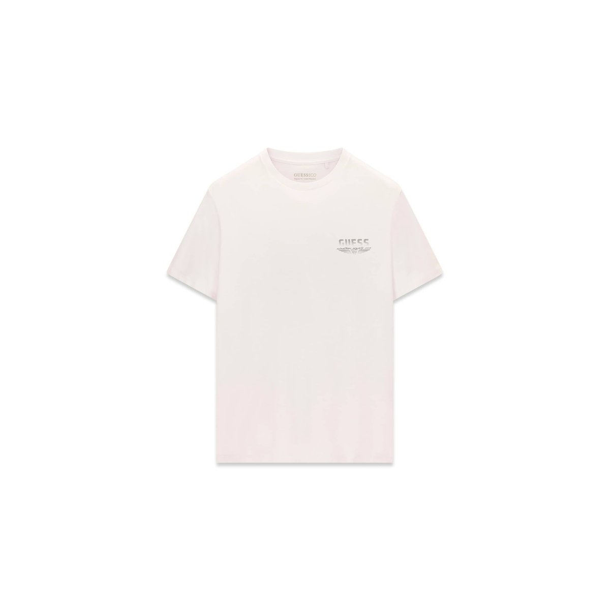 T-Shirt Avec Logo Imprimé blanc, GUESS