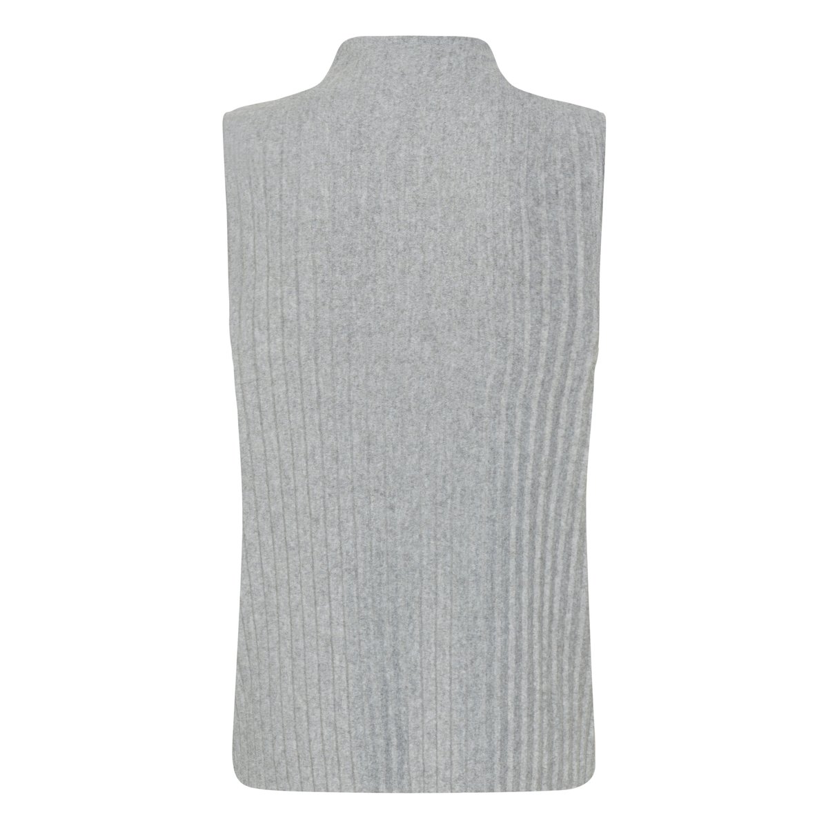 Pullover tricoté gris grey melange, CULTURE