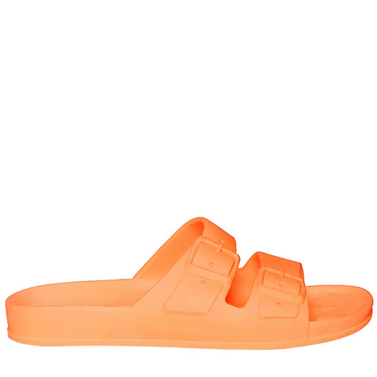Sabot doppie fibbie Bahia arancione fluo, CACATOES