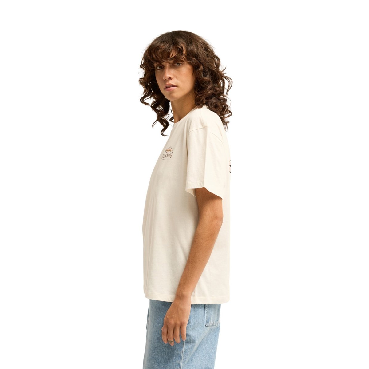 T shirt manches courtes HERITAGE BACKER blanc salt crystal, BILLABONG